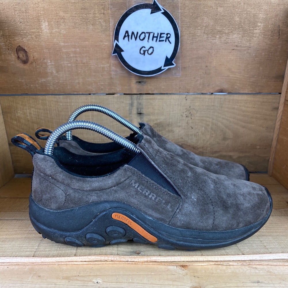 Women’s Merrell Jungle Moc Brown Slip On Shoes